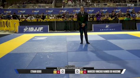 Ethan Goss vs Marcos Vinicius Ramos Do Nascime 2026 Pan Kids Jiu-Jitsu IBJJF Championship