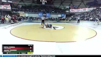 Champ. Round 2 - Sierra Wangen, Curtis (Girls) vs Sofia Correa, Pasco (Girls)