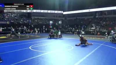 105 lbs Round Of 32 - Hannah Ramirez, Fremont (Sunnyvale) (CC) vs Lauren Catiis, Twelve Bridges (SJ)