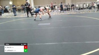 132 lbs Consi Of 32 #1 - Kenny Garcia, Paw vs Cash LaFlesch, Sunkids