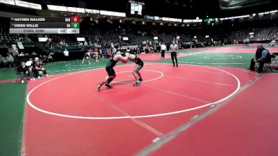 217 lbs Cons. Semi - Owen Willis, NA vs Hayden Walker, NAN