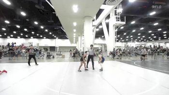 100 lbs Quarterfinal - Jayce Powers, Mantanona TC vs Ezra Mckague, No Team
