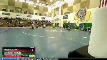 43 lbs Round 2 - Talon Tulloch, Junior Gaels WC vs Anderson Charles, Pahranagat Valley Youth Wrestl