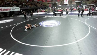 70 lbs Cons. Sub-quarters - Michael Padilla, The Valley Wrestling Club vs Nehemiah De La Cruz, Rough House Wrestling