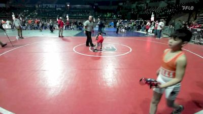 70 lbs Consi Of 4 - Harrison Bautis, Cordoba Trained vs Julian Slavkoski, Saddle Brook