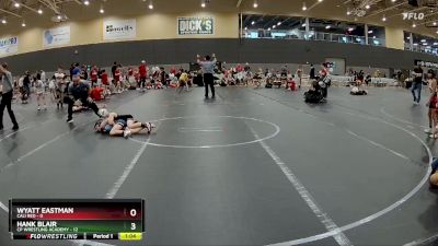 60 lbs Round 2 (6 Team) - Wyatt Eastman, Cali Red vs Hank Blair, CP Wrestling Academy