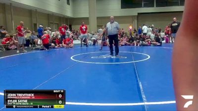 80 lbs Round 5 (6 Team) - Wesley Woodside, Panhandle Punishers vs Mykle Coughlin, East TN Bomb Squad