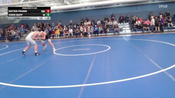 174 lbs Cons. Round 1 - Dayton Fraser, York (Neb.) vs Chris Mapp, Newman