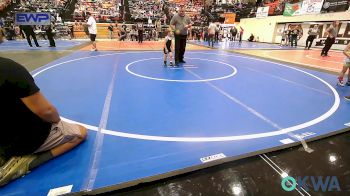 43 lbs Round Of 32 - Cutter Carson, Salina Wrestling Club vs Hudson Tyler, Hulbert