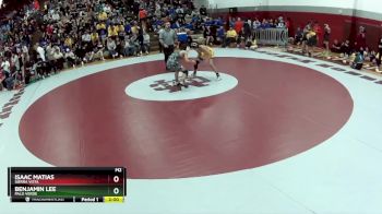 113 lbs Champ. Round 2 - Benjamin Lee, Palo Verde vs Isaac Matias, Sierra Vista