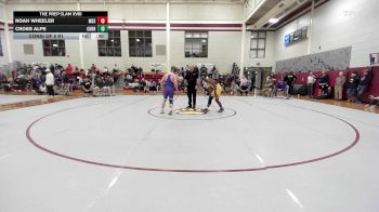 138 lbs Consi Of 8 #1 - Noah Wheeler, Mount De Sales vs Cross Alpe, Christian Brothers