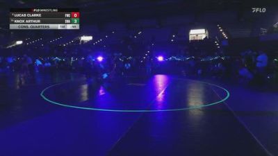 47 lbs Cons. Quarters - Knox Arthur, Sanderson Wrestling Academy vs Lucas Clarke, Fremont Wrestling Club