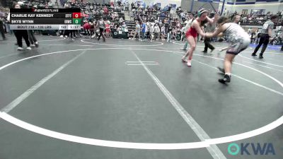 135 lbs Rr Rnd 2 - Charlie Kay Kennedy, Standfast vs Skye Wynn, El Reno Wrestling Club