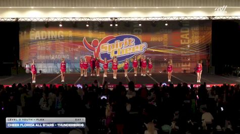 Cheer Florida Allstars - Thunderbirds [2025 L3 Youth - Flex Day 1] 2025 Spirit Cheer Dance Grand Nationals & Cheer Nationals