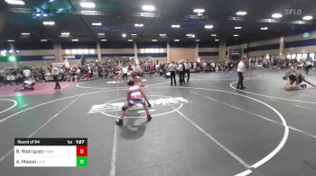 120 lbs Round Of 64 - Brennen-Rey Rodriguez, Hawaiian SAVAGEs vs Anthony Mason, La Mirada HS