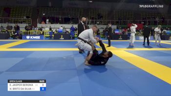 ERIC JASPER BERGMANN vs HYGOR BRITO DA SILVA 2022 European Jiu-Jitsu IBJJF Championship
