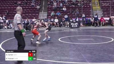 107 lbs Consy Rd I - Aiden Carter, Cathedral Preparatory Sch vs Ben Hoover, Chambersburg Area