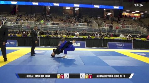 Aguinaldo Vieira Dos S. Neto vs Ciro Alexander De Rosa 2025 Pan Jiu Jitsu IBJJF Championship