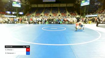 138 lbs Rnd Of 128 - Xavier Chavez, Arizona vs Darrell Nanpuya, Washington
