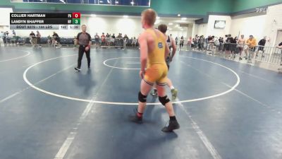 144 lbs Consi Of 32 #2 - Collier Hartman, PA vs Landyn Shaffer, NY
