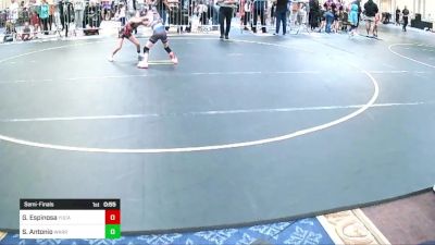 54 lbs Semifinal - Gisele Espinosa, Yucaipa Thunder WC vs Savannah Antonio, Warriors WC