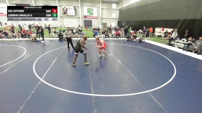 Junior Boys - 190 lbs Cons. Round 3 - Ira Sittner, GRIT Athletics Wrestling Club vs Lerrod Smalls II, Edge Wrestling