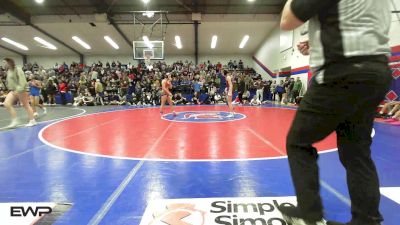 102 lbs Quarterfinal - Kennedi Tumleson, Owasso Girls HS vs Trinity Rickner, Glenpool