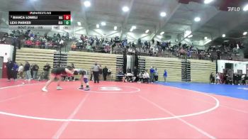 155 lbs Champ. Round 1 - Bianca Lomeli, Highland vs Lexi Parker, Bloomington