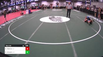 118B lbs Semifinal - Elijah Sierra, Izzy Style Wrestling vs Ellis Kirsch, Capital Wrestling Club/blair Academy