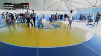 126 lbs Cons. Round 4 - Justin Asbury, Reign Wrestling Club vs Atlas Perez, Clovis High