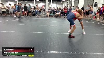 106 lbs Round 4 (6 Team) - Tommy Gretz, Team Shutt GT vs Andrew Lichter, Town WC