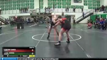 160 lbs Champ. Round 1 - Lane Ewing, Douglas vs Carter Gines, Powell