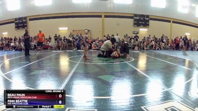 71 lbs Cons. Round 3 - Beau Paun, Rick Larsen Wrestling Club vs Finn Beattie, HSE Wrestling Club