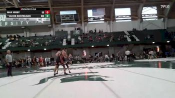 165 lbs Cons. Round 2 - Jacob Bostelman, Northwestern vs Max Kirby, Edinboro