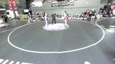 145 lbs Liliana Rodriguez, SDIKWA - San Diego-Imperial Kids Wrestling Association vs Emma Fitch, MDWA - Mount Diablo Wrestling Association