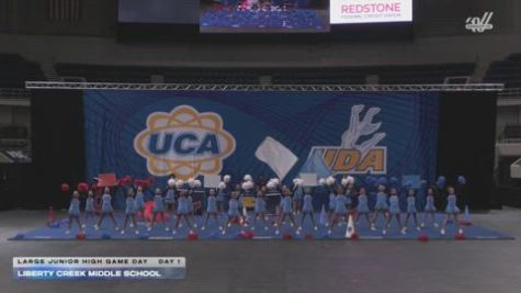 Liberty Creek Middle School [2026 Large Junior High Game Day Day 1] 2026 UCA Space Center Regional