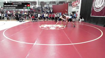 190 lbs Consi Of 16 #2 - William Callahan, St. Thomas vs Caleb Brunker, Chattanooga Christian