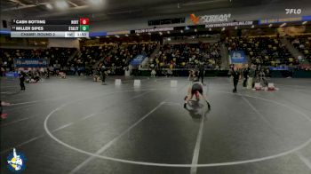 144 lbs Champ. Round 2 - Miller Sipes, Staley vs Cash Botting, Hortonville