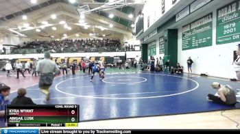 148 lbs Cons. Round 5 - Abigail Lusk, Fremont vs Kyra Wyant, Emmett
