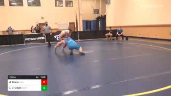 215 lbs Prelims - Mason Kraer, Trinity vs Dalton Bozich-Gokel, Hempfield