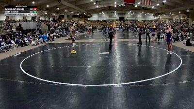 190 lbs Placement (4 Team) - Aiden McCrum, Christian Brothers High School vs Sawyer Rutherford, Father Ryan High School