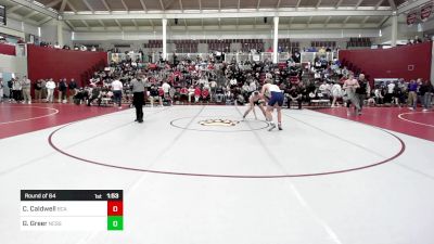 150 lbs Round Of 64 - Colten Caldwell, Bethlehem Christian Academy vs Garrett Greer, North Cobb Christian School