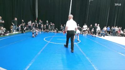 100 lbs Round 1 - Jake Stevens, Iron Horse Blue vs Braxton Brown, East Carolina Elite