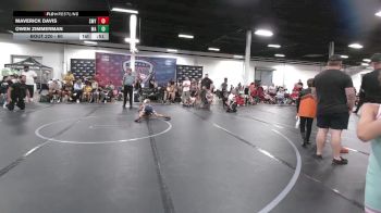 60 lbs Semifinal - Maverick Davis, Smyrna vs Owen Zimmerman, Mat Assassins