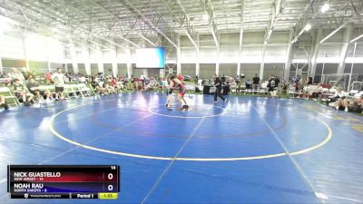 126 lbs Placement Matches (8 Team) - Nick Guastello, New Jersey vs Noah Rau, North Dakota