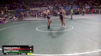 D 2 170 lbs Cons. Round 1 - Coleman Inzerella, St. Thomas More vs Kennedy Castille, Rayne