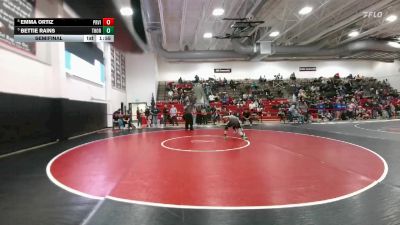 130 lbs Semifinal - Emma Ortiz, Prairie View vs Bettie Rains, Thornton