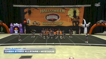 Cheer Strike Allstars - Mystique [2025 L3 Junior - D2 Day 1] 2025 Cheer Power San Antonio Halloween Challenge