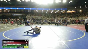 132 2A Cons. Round 2 - Salaahddinn Hightower, Dillard vs Micah Thomas, Oakleaf