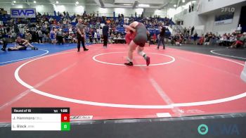 140 lbs Round Of 16 - Jake Hammons, Collinsville Cardinal Youth Wrestling vs Luke Black, Jenks Trojan Wrestling Club